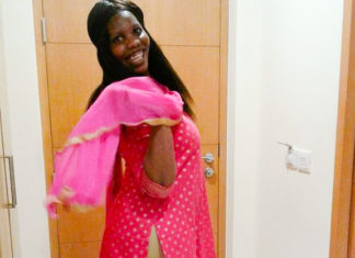 Yvonne Thaise in Hyderabad India